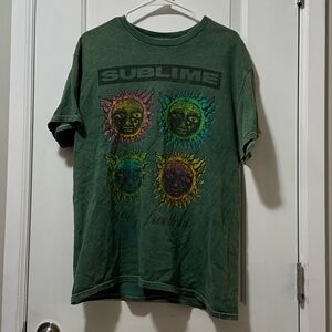Green Sublime Graphic T-Shirt